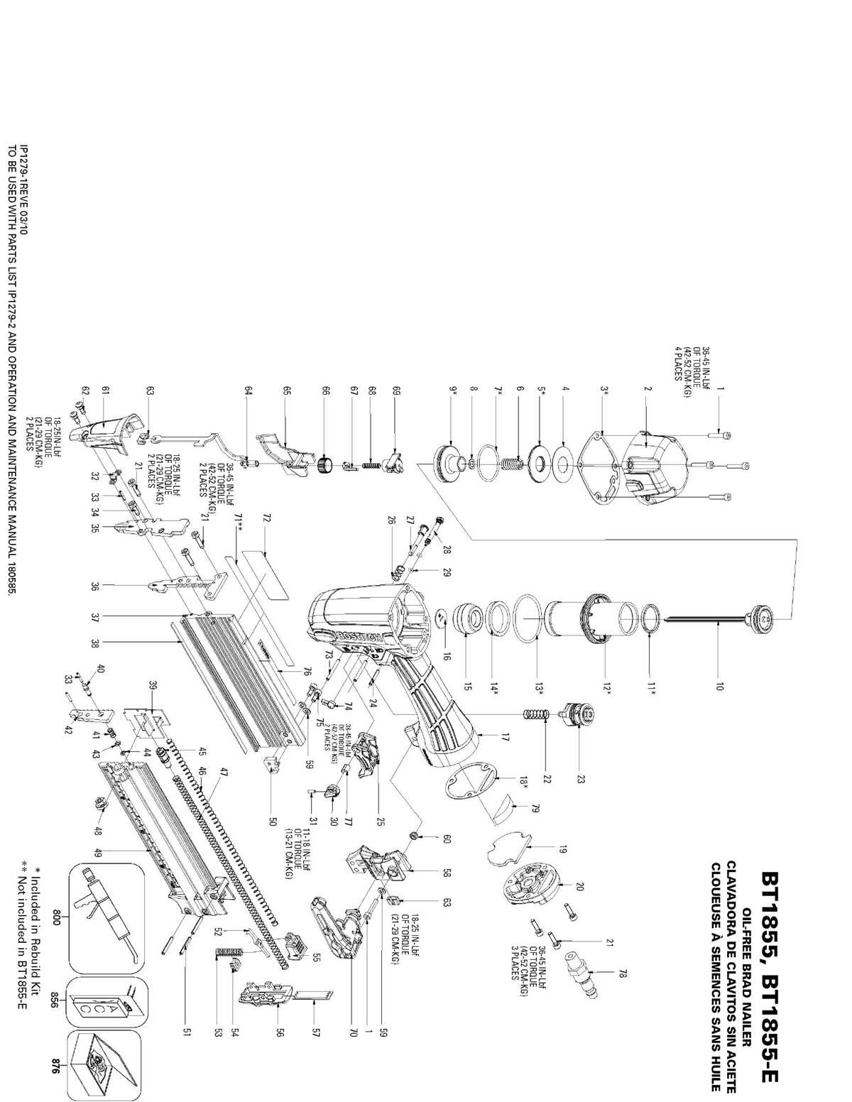 bostitch stapler parts diagram bostitch stapler parts diagram