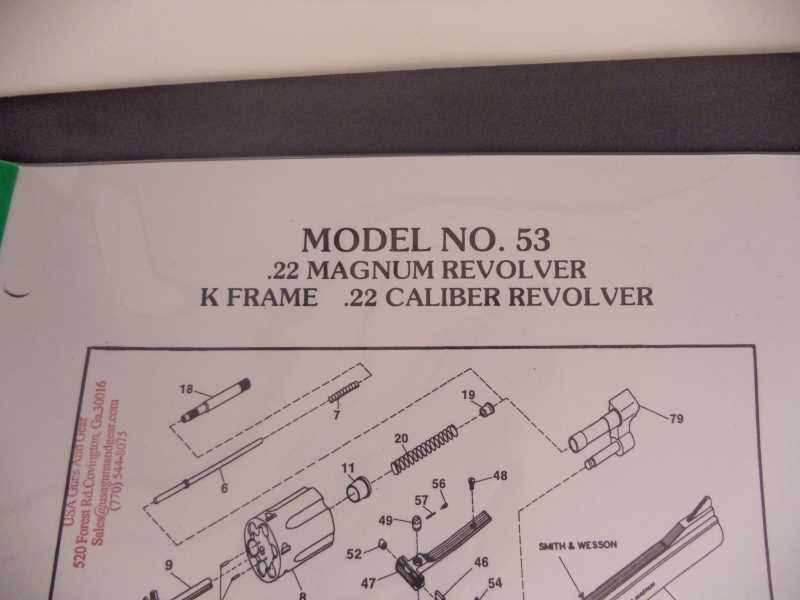 revolver parts diagram