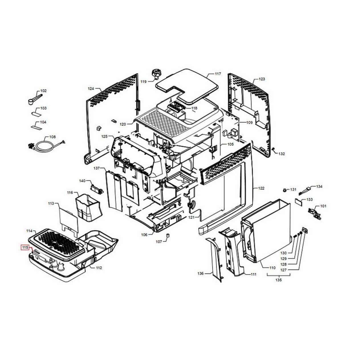 kenmore oven model 790 parts diagram