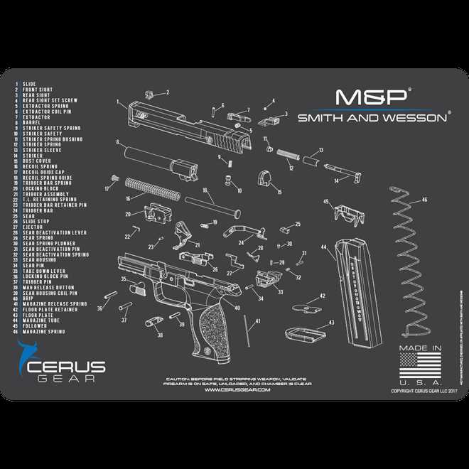 m&p 15 parts diagram