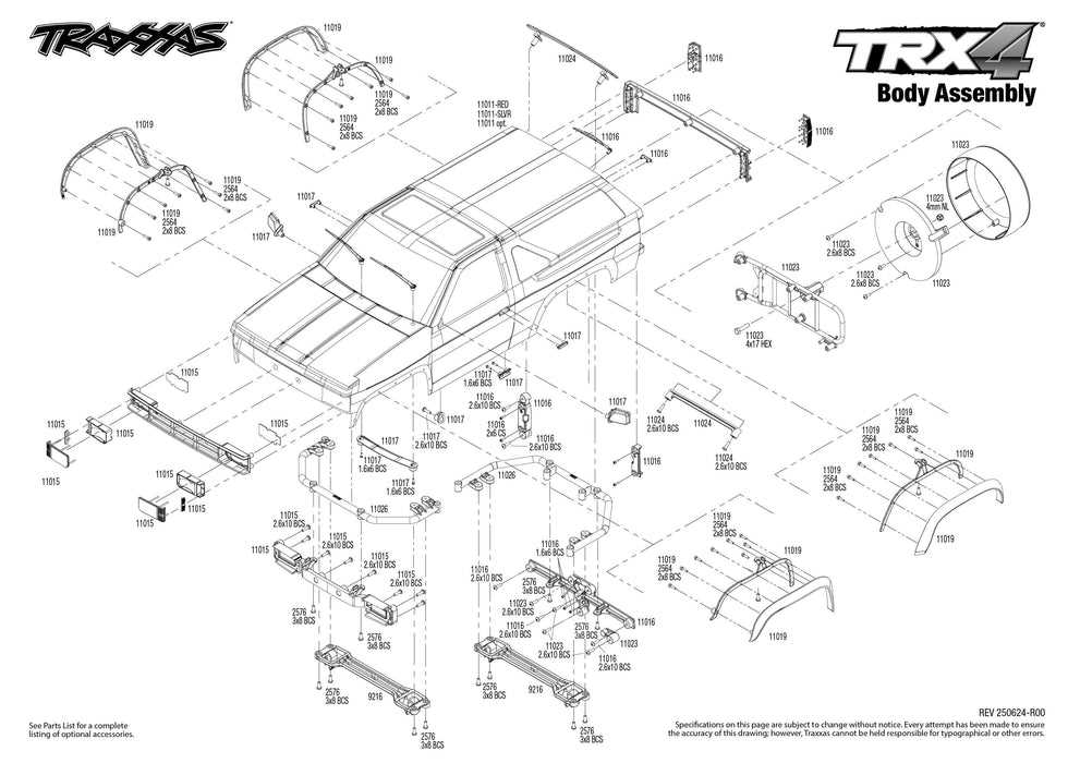 xmaxx parts diagram