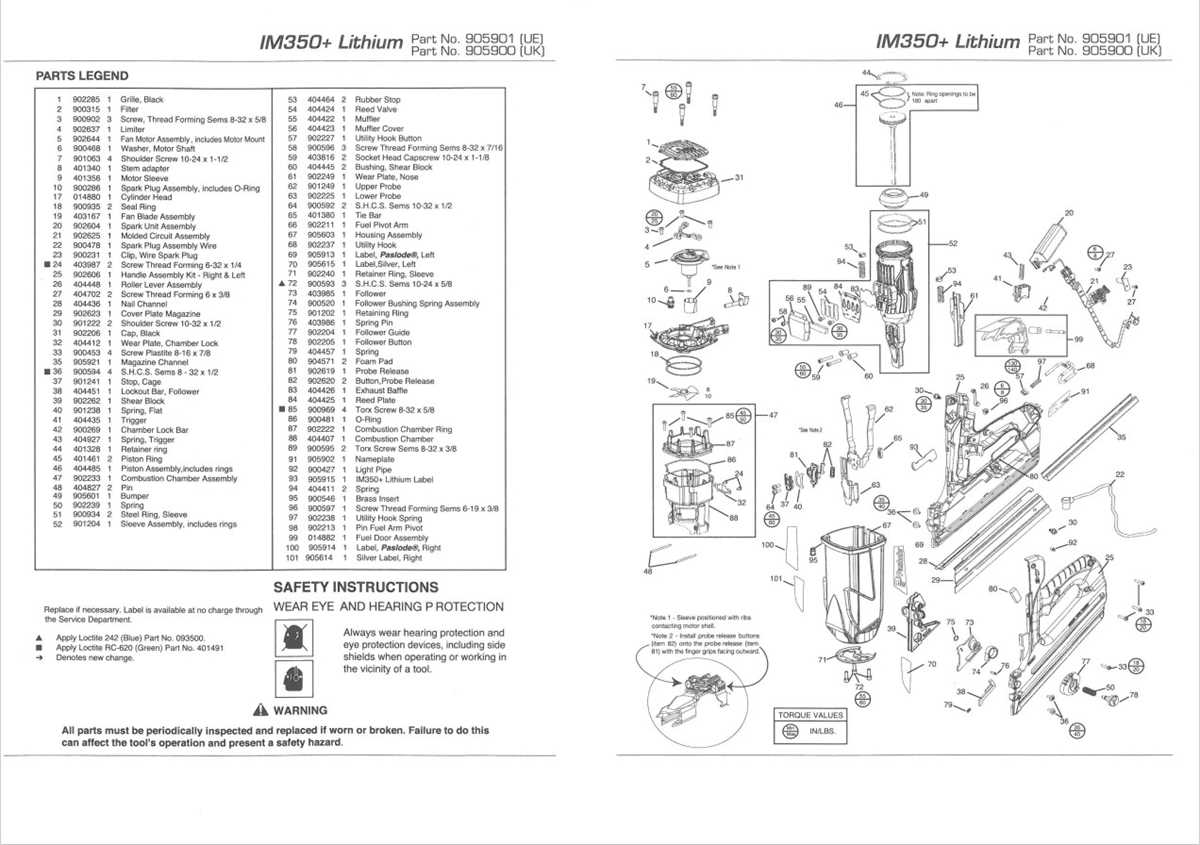 paslode framing nailer parts diagram paslode framing nailer parts diagram