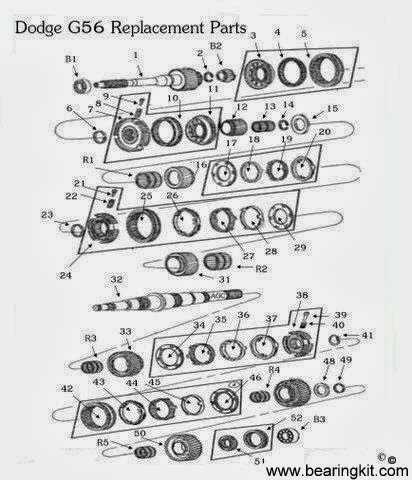 transmission parts diagram