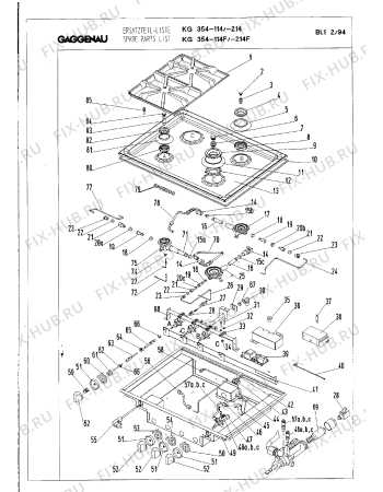 samsung gas stove parts diagram