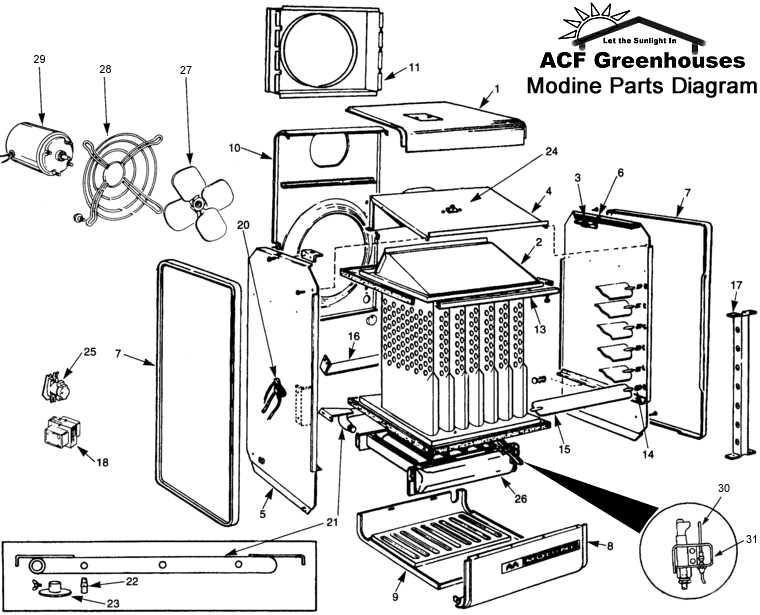 dearborn heater parts diagram