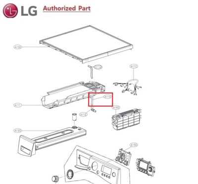 lg dryer parts diagram