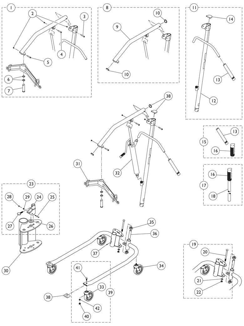 braun lift parts diagram