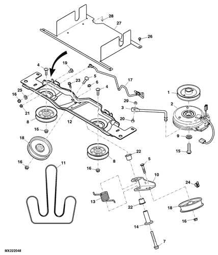 john deere z345m parts diagram